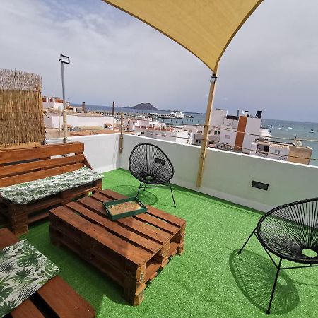 Villa Centro De Corralejo Con Vistas A Isla De Lobos Esterno foto