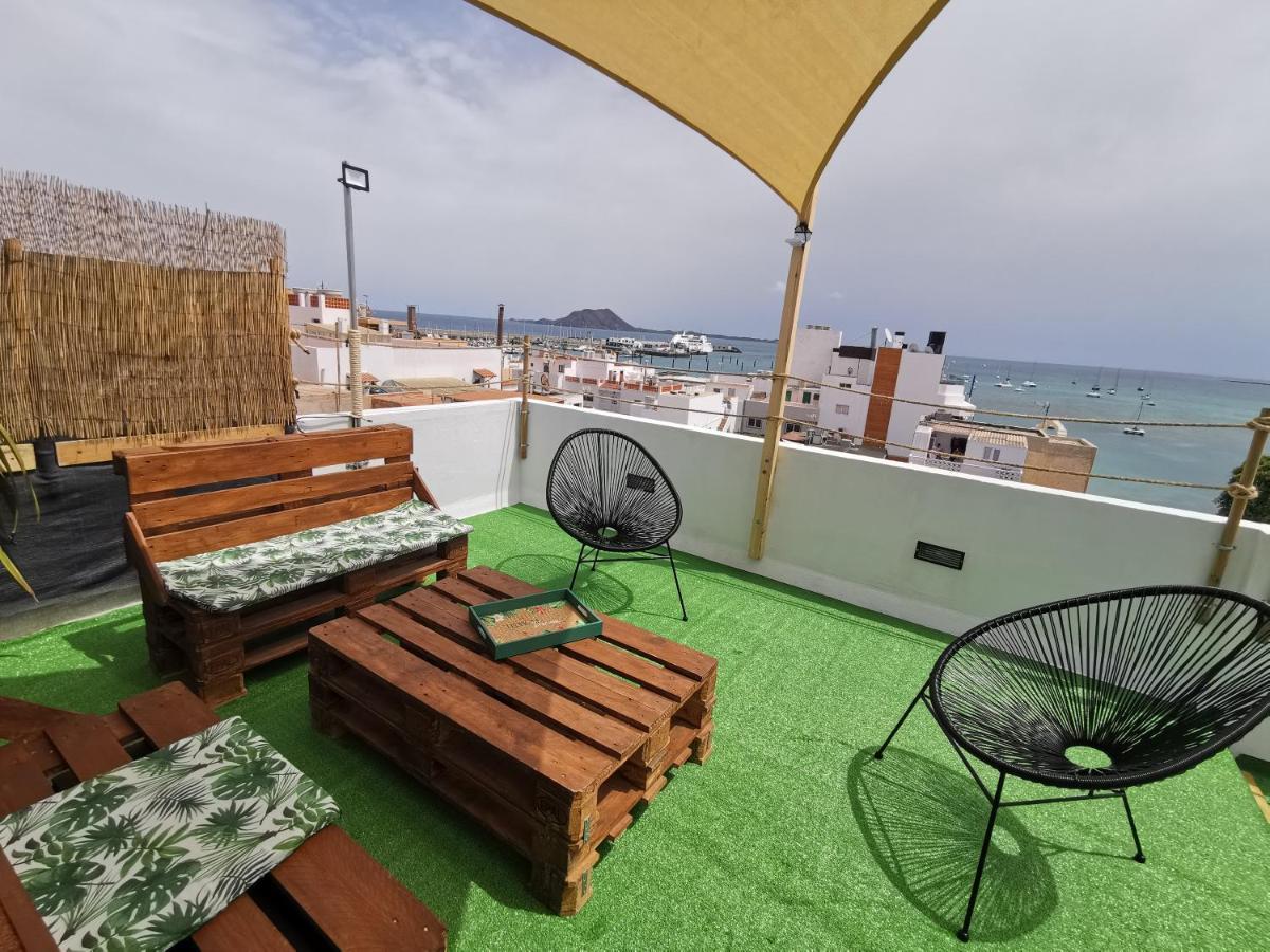 Villa Centro De Corralejo Con Vistas A Isla De Lobos Esterno foto
